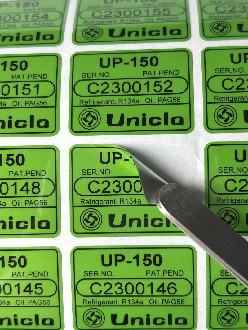 Die Cut Roll Labels factory